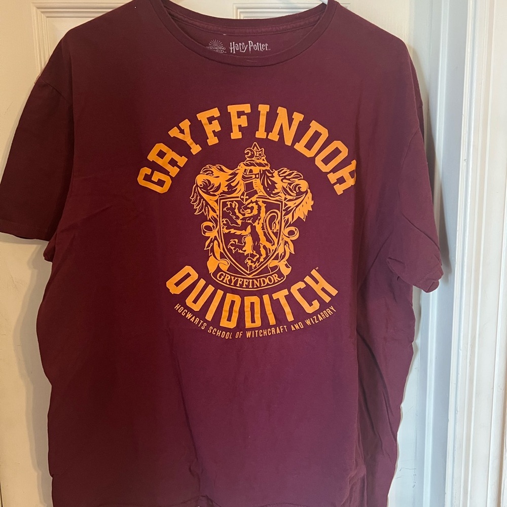 Free with purchase Harry Potter Gryffindor Quidditch T-Shirt